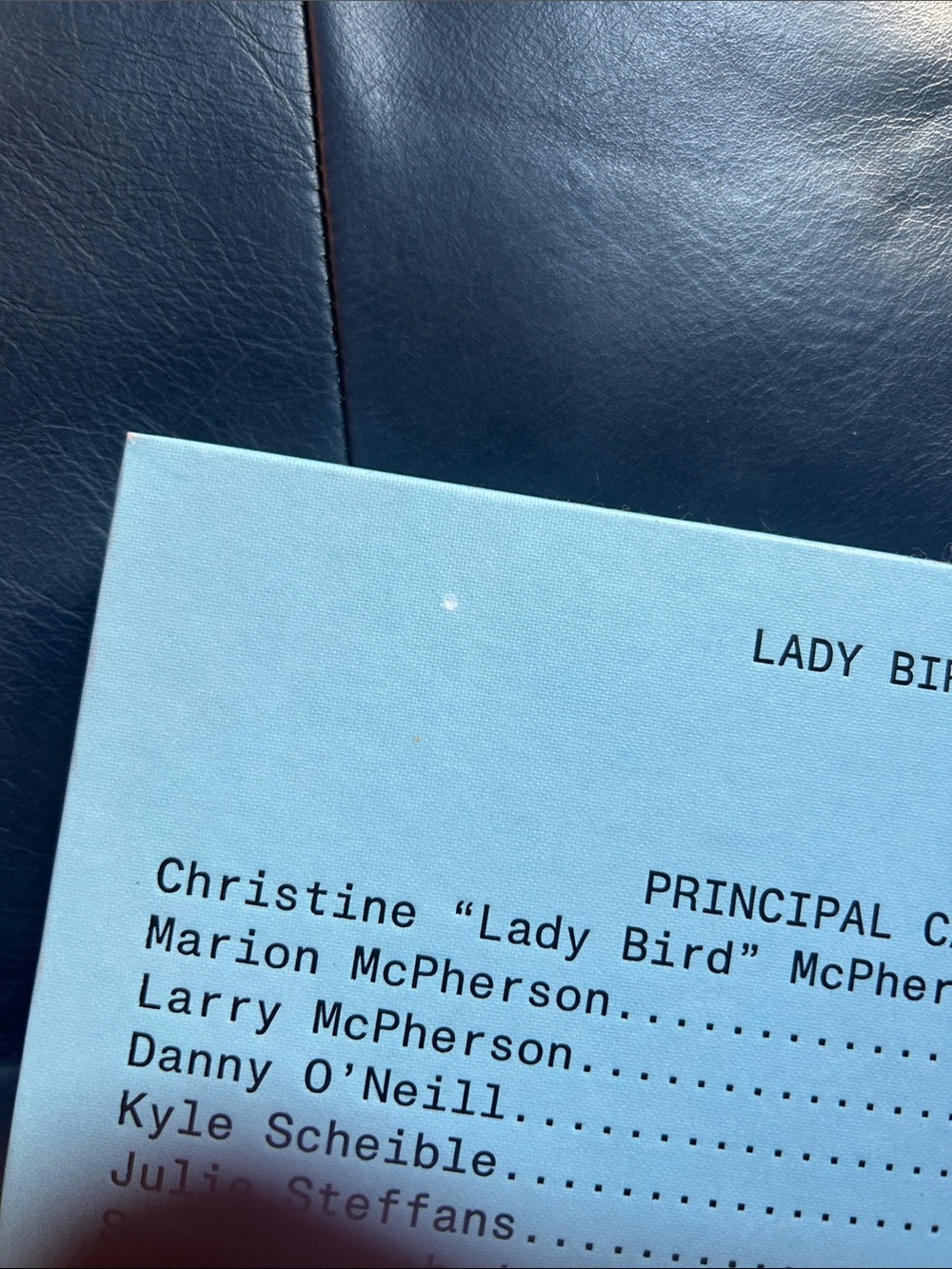Lady Bird Screenplay Book A24 - Picture 3 of 3